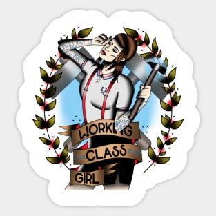 Oi girl Sticker